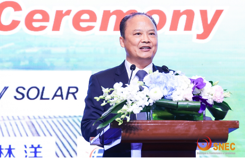 2023上海SNEC开幕 刘汉元：通威未来将继续发挥自身优势，持续参与全产业链发展